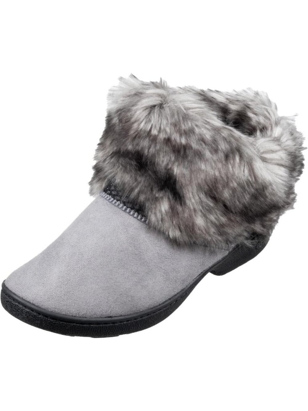 Cozy Women's Recycled Microsuede Boot Slippers with Memory Foam Comfort